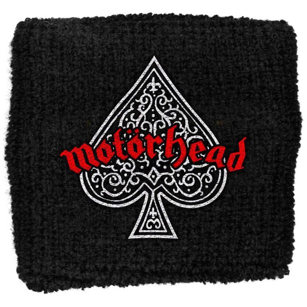 Motorhead Ace Of Spades Fabric Wristband / Black